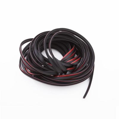 Wiper Style Hollow Replacement Edge Trim 15 Foot Roll Bushwacker