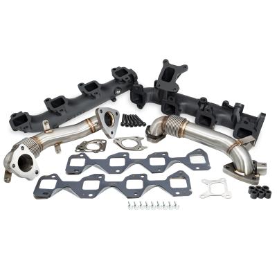 Manifolds and Up-Pipes GM 2017+ L5P - Black