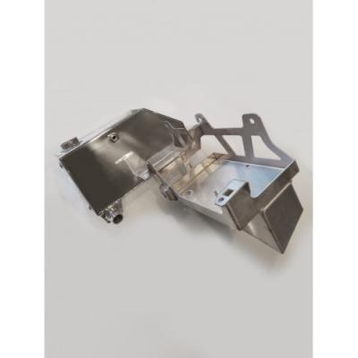 No Limit Factory Replacement Aluminum Coolant Tank Raw 2017+ 6.7 Power Stroke