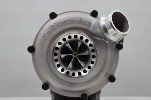 Stage 0 Drop in Factory Replacement Turbo Charger for 11-14, 6.7 Ford PowerStroke 59mm Compressor, 62mm Turbine, Non-Whistle Option No Limit Fabrication