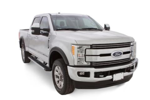 Black OE Style Smooth Finish 4-Piece Fender Flare Set For 2011-2016 Ford F250/F350 Super Duty Bushwacker
