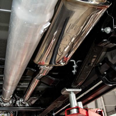 Exhaust Cat Back Ford F150 (2015-2022) Polished Tube Polished Tips