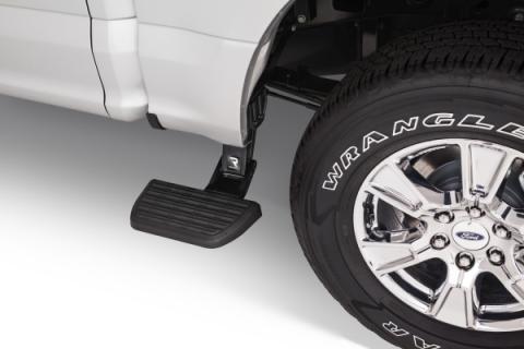 BedStep2 Retractable Truck Bed Side Step For 15-24 Ford F-150 AMP Research