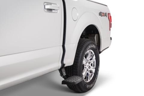 BedStep2 Retractable Truck Bed Side Step For 15-24 Ford F-150 AMP Research