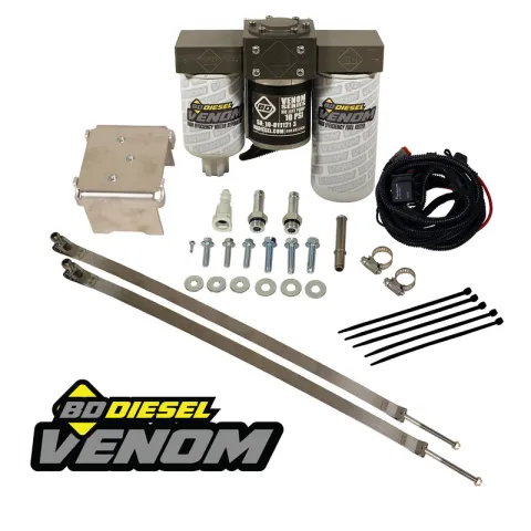 Venom Duramax Fuel Lift Pump c/w Filter and Separator Silverado/Sierra 2011-2016 6.6L 2500/3500 BD Diesel