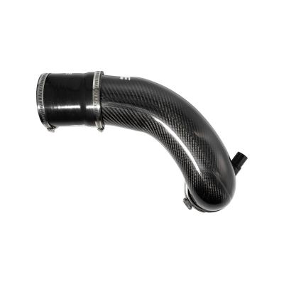 Turbo Inlet 2004.5-2005 GM 6.6L Duramax LLY - Zilla Carbon Fiber Weave Pacific Performance Engineering