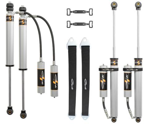 03-13 RAM 2500/3500 4x4 Spec Backcountry 2.0 Shock Package Front & Rear Carli Suspension