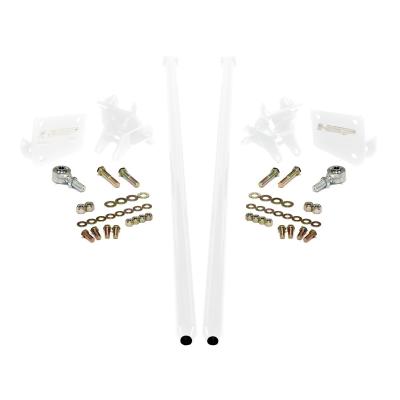 Traction Bars For 2011-2017 Ford Powerstroke 6.7L F250 F350 SRW (CCLB)-Polar White HSP Diesel