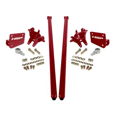 HSP Traction Bars For 2017.5-2022 Ford Powerstroke 6.7 Liter F250 Extended Cab Short Bed-Illusion Cherry