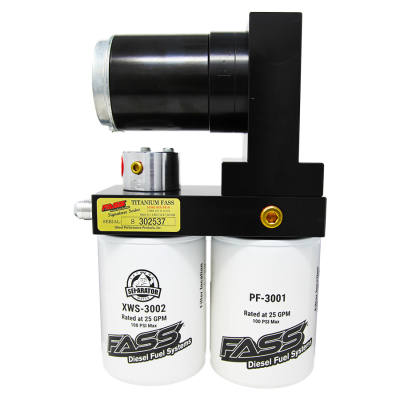 FASS TSC08100G Titanium Signature Series Diesel Fuel System 100GPH GM 6.5L TURBO DIESEL 1992-2000