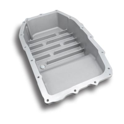 2015-2020 GM w/ 8L90 Transmission Heavy-Duty Cast Aluminum Deep Transmission Pan Brushed