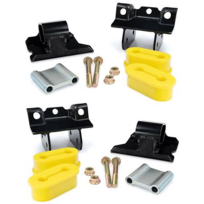 2001-2010 GM 6.6L Duramax Engine Mount Kit 60 Hardness Yellow