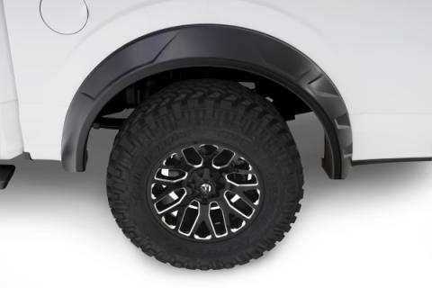 Drt Style Fender Flares Front And Rear For 2015-2017 Ford F150 Bushwacker