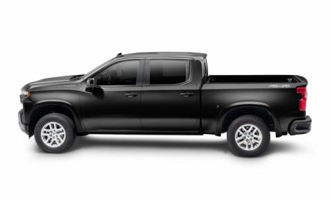Oe Style Color Matched Black 4-Piece Fender Flare Set For 19-21 Chevrolet Silverado 1500, 2022 Chevrolet Silverado 1500 Ltd Bushwacker