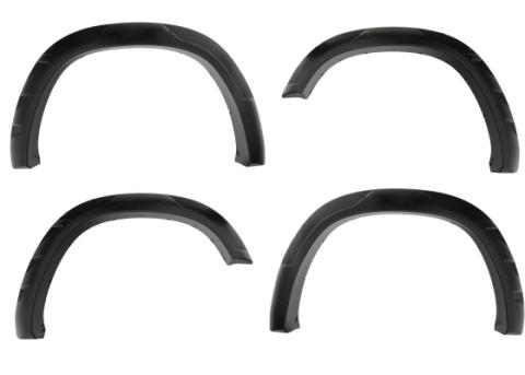 Drt Style Fender Flares Front And Rear 2014-2018 Chevrolet Silverado 1500 Bushwacker