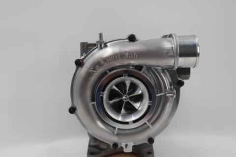 Drop in Factory Replacement Turbo Charger for LLY-LMM, 6.6L Duramax 63mm Compressor, 66mm Turbine with Whistle Option No Limit Fabrication