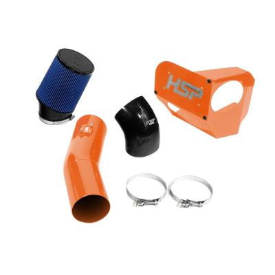HSP Cold Air Intake For 2020-2022 Ford Powerstroke F250/350 6.7 Liter-Flag Red