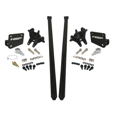 HSP Traction Bars For 2011-2017 Ford Powerstroke 6.7 Liter F350 DRW Extended Cab Short Bed Illusion Blueberry