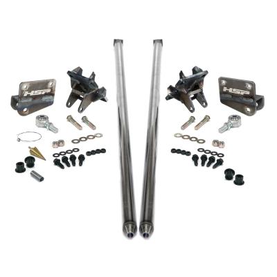 HSP Traction Bars For 2017.5-2022 Ford Powerstroke 6.7 Liter F350 SRW Regular Cab Long Bed-Illusion Cherry