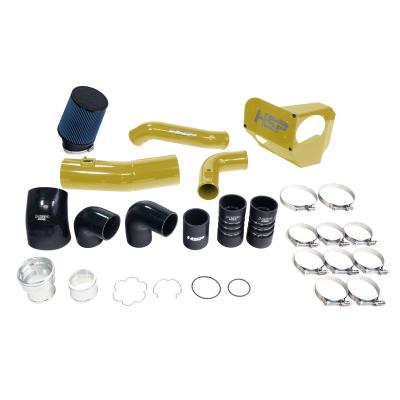 HSP Intake And Intercooler Bundle Kit For 2020-2022 Ford Powerstroke F250/350 6.7 Liter-Flag Red