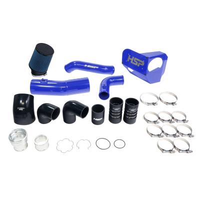HSP Intake And Intercooler Bundle Kit For 2020-2022 Ford Powerstroke F250/350 6.7 Liter-Flag Red