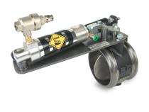 Exhaust Brake Universal 5.0 Inch Remote Mount Air Actuated c/w Air Compressor BD Diesel