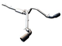 Exhaust Cat Back 2.5 Inch w/Dual Tips Raw/Pol GM 4.3L 5.3L 2014-2018 2019 Classic Body