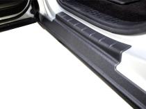 Trail Armor Rocker Panel Black For 2019-2023 Ford Ranger, Supercrew, Incl. Side Panels/Sill Plate Cover Bushwacker