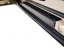 Black Trail Armor Rocker Panel And Sill Plate Covers For 2019-2026 Silverado/Sierra 1500 W/Crew Cab, Pair Bushwacker