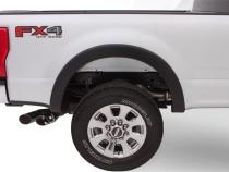 Black OE Style Smooth Finish 4-Piece Fender Flare Set For 2015-2017 Ford F150 (Excludes Models W/Tech Package) Bushwacker