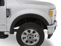 Black OE Style Smooth Finish 4-Piece Fender Flare Set For 2011-2016 Ford F250/F350 Super Duty Bushwacker