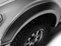 Black Extendafender Fender Flares Smooth Finish 4-Piece Set For 2018-2020 Ford F150 Bushwacker