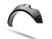 Black Pocket/Rivet Style Textured Finish 4-Piece Fender Flare Set For 2021-2023 Ford Bronco, 4-Dr Bushwacker
