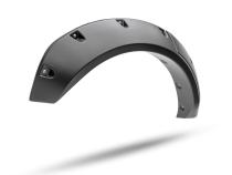 Black Pocket/Rivet Style Textured Finish 4-Piece Fender Flare Set For 2021-2023 Ford Bronco, 4-Dr Bushwacker