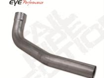 Exhaust Pipe 4 Inch 89-93 Dodge Dodge RAM 2500/3500 2X4 Only Second Section Pass Performance Series Exhaust Tail Pipe Diamond Eye