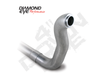 Turbo Downpipe For 89-93 Dodge 5.9L Cummins Dodge RAM 2500/3500 2X4 Only Performance Series Diamond Eye