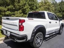 Drt Style Fender Flares Front And Rear For 2019-2021 Chevrolet Silverado 1500/2022 Chevrolet Silverado 1500 Ltd Bushwacker