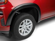 Black Extended Fender Flare 4-PC Set For 19-26 Chevy Silverado 1500 2022 Chevy Silverado 1500 Ltd Bushwacker