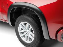 Black Extended Fender Flare 4-PC Set For 19-26 Chevy Silverado 1500 2022 Chevy Silverado 1500 Ltd Bushwacker
