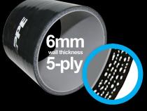 6.0 Inch To 5.0 Inch X 5.0 Inch L 6MM 5-Ply Reducer PPE Diesel