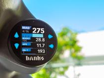 Derringer Tuner with iDash 1.8 DataMonster with ActiveSafety 11-19 Ford 6.7 Banks Power