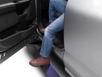 PowerStep Electric Running Boards For 2014-2018 Silverado 1500/Sierra 1500 2015-2019 Silverado/Sierra 2500/3500 Extended/Crew Cab (Excludes Diesel) AMP Research