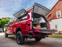 Bedstep Retractable Bumper Step For 23-25 Ford F-250/350 AMP Research