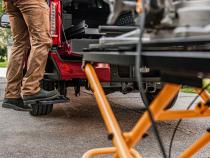 Bedstep Retractable Bumper Step For 23-25 Ford F-250/350 AMP Research