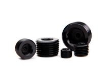 3/4 Inch NPT Hex Socket Plug Black Fleece Performance