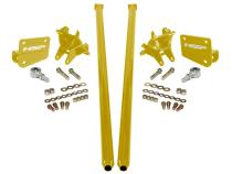 HSP Traction Bars For 2011-2017 Ford Powerstroke 6.7 Liter F250 F350 SRW Crew Cab Long Bed-Silk Stain Black