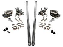 HSP Traction Bars For 2017.5-2022 Ford Powerstroke 6.7 Liter F250 Crew Cab Long Bed-Silk Stain Black