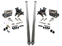 HSP Traction Bars For 2017.5-2022 Ford Powerstroke 6.7 Liter F350 SRW Extended Cab Short Bed-M&amp;amp;M Orange