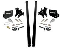 HSP Traction Bars For 2017.5-2022 Ford Powerstroke 6.7 Liter F350 SRW Crew Cab Long Bed-Illusion Cherry
