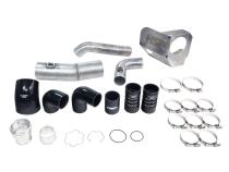 HSP Intake And Intercooler Bundle Kit For 2020-2022 Ford Powerstroke F250/350 6.7 Liter-Flag Red